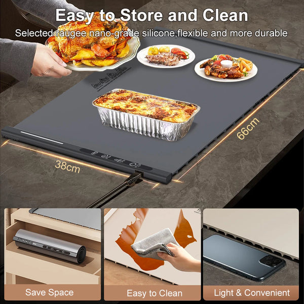 Cozy Plate Warmer Mat