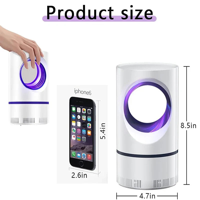 Gentle Glow Bug Zapper Lamp